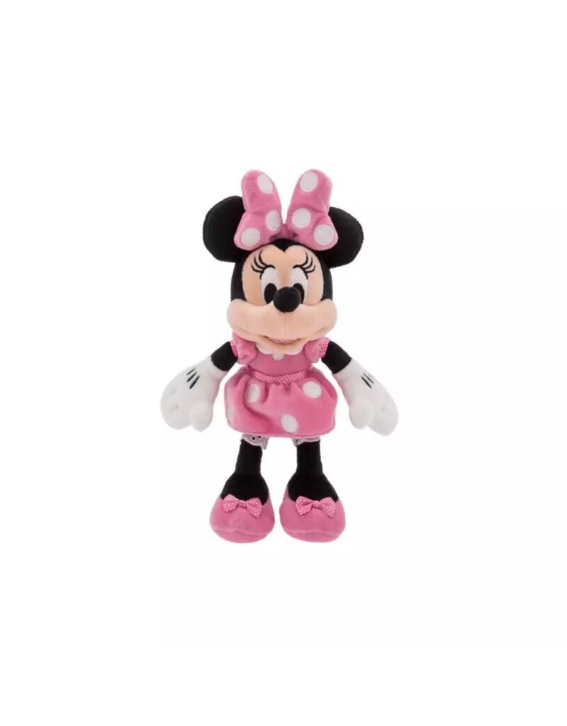 DISNEY DISNEY MINNIE MOUSE 8 1/4'' PINK MINI BEAN BAG PLUSH