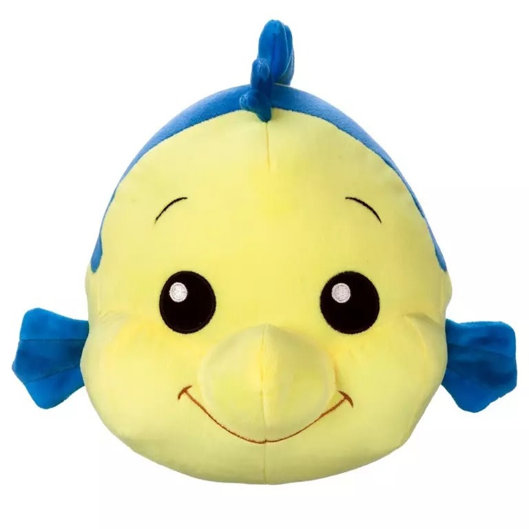 DISNEY FLOUNDER 8'' THE LITTLE MERMAID SMALL PLUSH