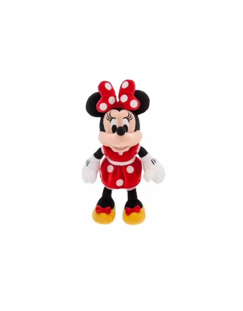 DISNEY DISNEY MINNIE MOUSE RED 8 1/4'' MINI BEAN BAG PLUSH