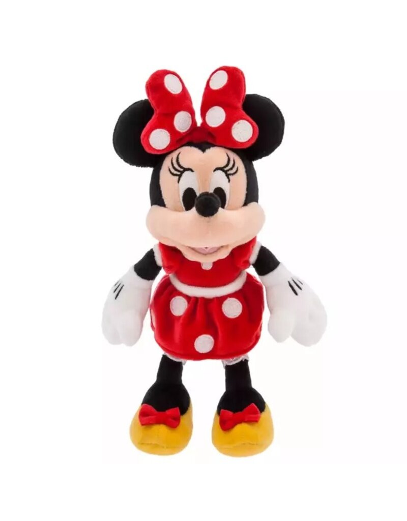 DISNEY DISNEY MINNIE MOUSE RED 8 1/4'' MINI BEAN BAG PLUSH