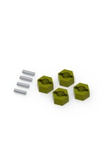 HPI RACING HPI161153 7MM HEX HUB SET (BRASS / 4PCS) FOR VENTURE18