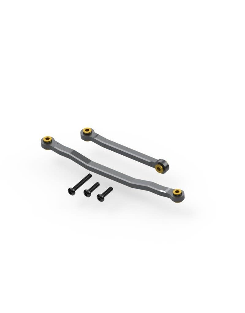 HPI RACING HPI161157 ALUMINUM STEERING LINK SET (GUNMETAL), FOR VENTURE18