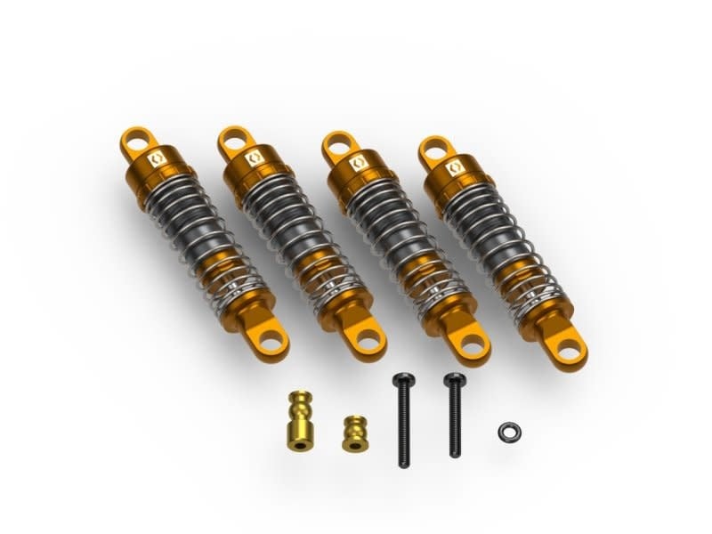 HPI161150 ALUMINUM OIL-FILLED SHOCK SET (ASSEMBLED / 4PCS), FOR VENTURE18