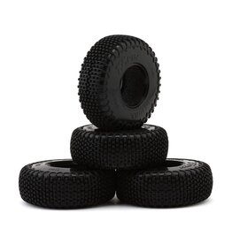 INJORA INJYQT-1321 1.3" XHX PIN MICRO ROCK CRAWLER TIRES (4) (72MM OD) (S5)