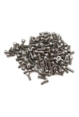 INJORA INJYQW-1305BK-1319 1.3" DEEP DISH ALUMINUM MICRO CRAWLER BEADLOCK WHEELS W/SWAMP CLAW TIRES (S5) (BLACK) (4) (28G EA) (70MM OD)