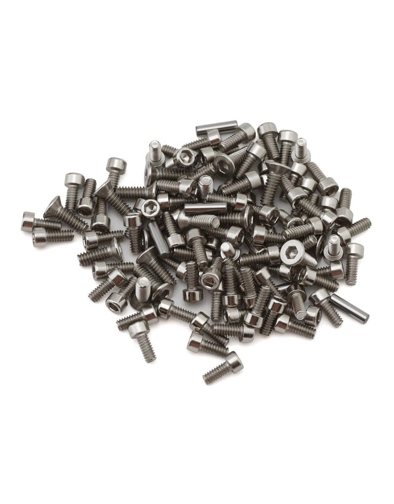 INJORA INJYQW-1305BK-1319 1.3" DEEP DISH ALUMINUM MICRO CRAWLER BEADLOCK WHEELS W/SWAMP CLAW TIRES (S5) (BLACK) (4) (28G EA) (70MM OD)