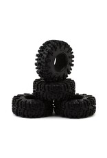 INJORA INJYQT-1319-1370YE 1.3" SWAMP CLAW M/T MICRO ROCK CRAWLER TIRES COMBO (4) (70MM OD) (S5) W/SUPER SOFT SILICONE RUBBER INSERTS