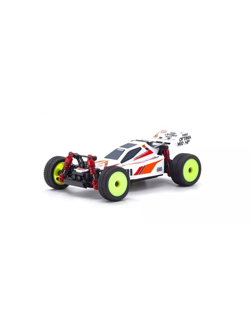 KYOSHO KYO32096W MINI-Z BUGGY TURBO OPTIMA MID SPECIAL WHITE