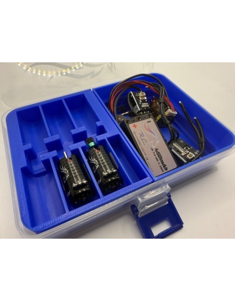 SILVER HORSE SHRC SH0308-B 6 MOTOR ORGANIZER & STORAGE: BLUE