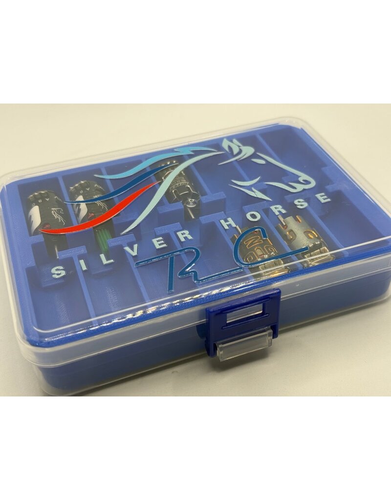 SILVER HORSE SHRC SH0307-B 10 MOTOR ORGANIZER & STORAGE: BLUE