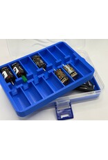 SILVER HORSE SHRC SH0307-B 10 MOTOR ORGANIZER & STORAGE: BLUE