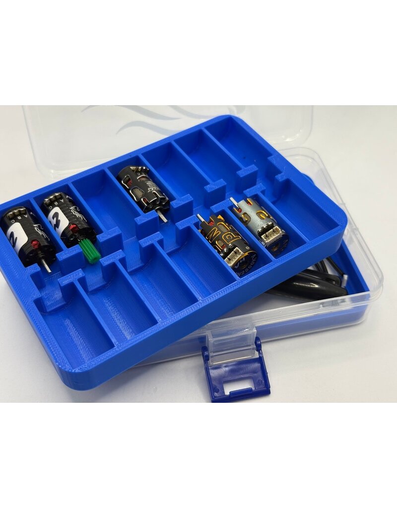 SILVER HORSE SHRC SH0307-B 10 MOTOR ORGANIZER & STORAGE: BLUE