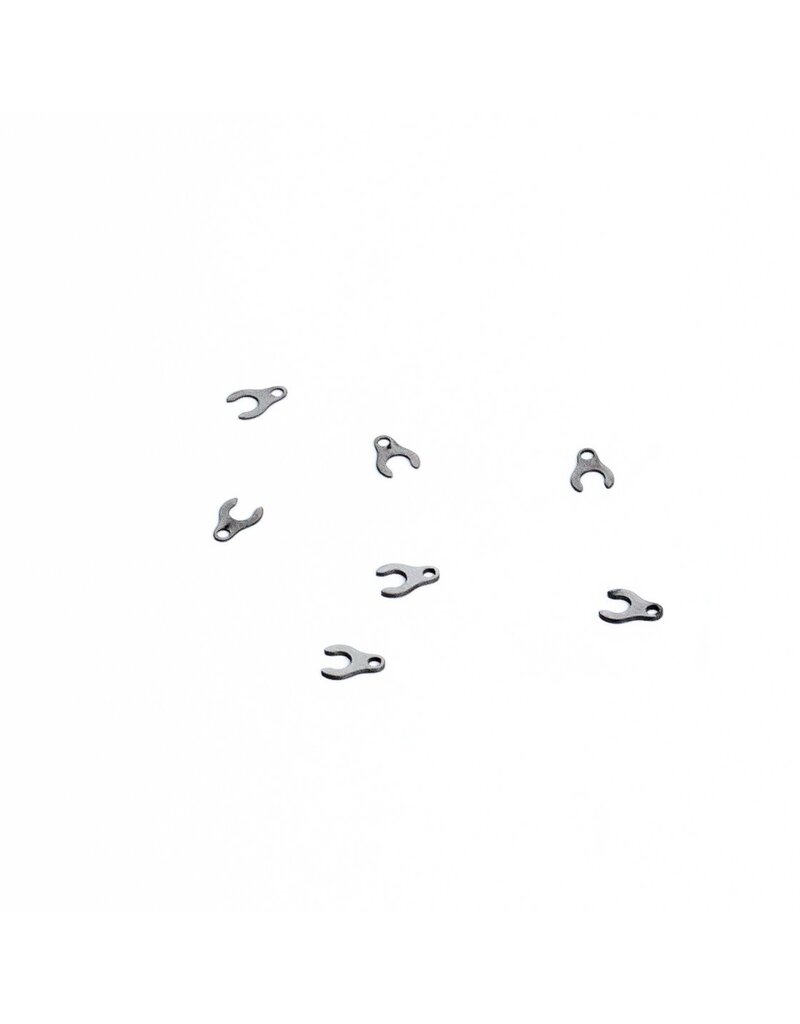 XBILITY XB1-008 STAINLESS STEEL CASTER PLATE (4 X 0.25MM + 4 X 05MM)