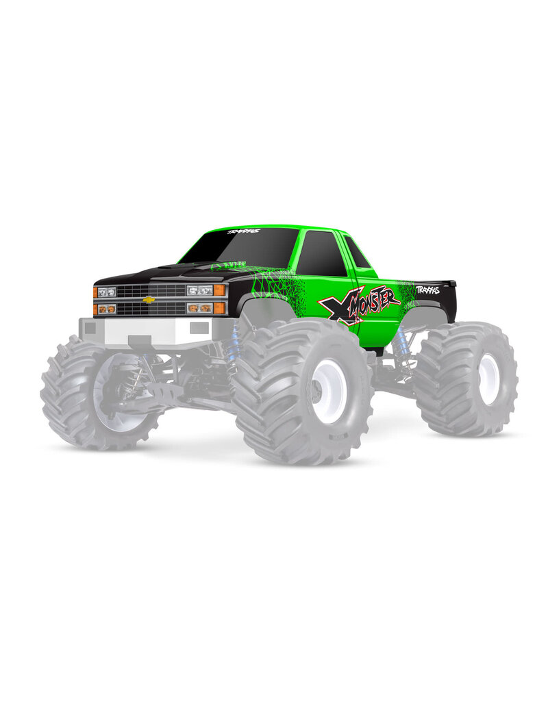 TRAXXAS TRA7697-GRN BODY X-MONSTER CHEV GMT400 GRN