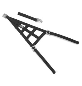 SIDEWAYS RC SWD-TRIWNET-BK DRIFT TRIANGLE WINDOW NET BLACK