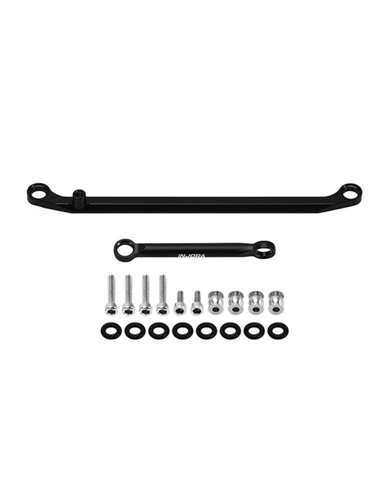 INJORA INJASC32-05BK REDCAT ASCENT-32 BRASS STEERING LINKS SET (BLACK) (4.7G)