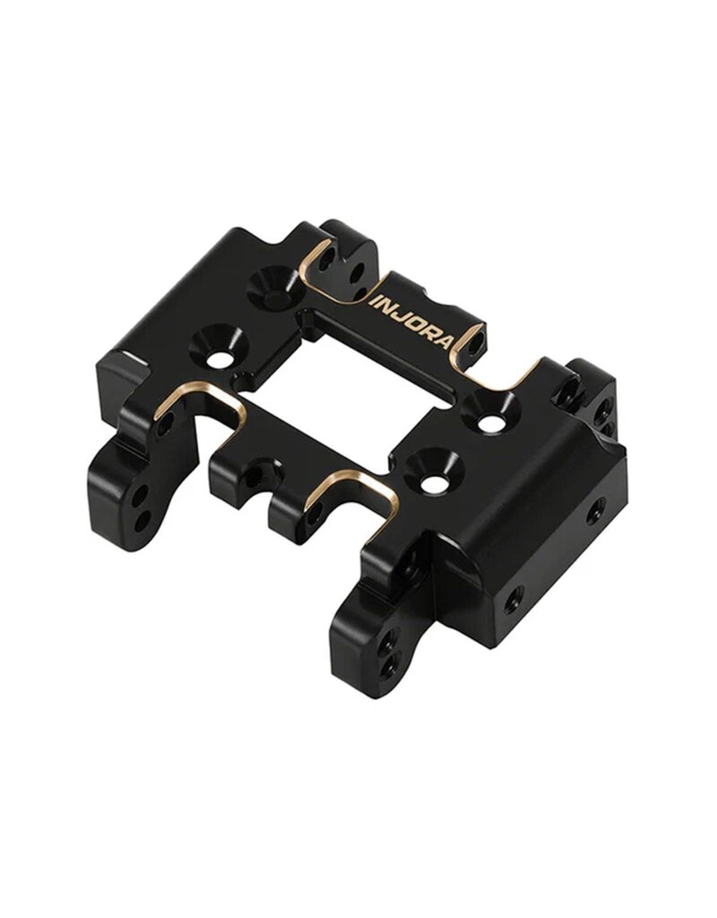INJORA INJASC32-03BK REDCAT ASCENT-32 BRASS SKID PLATE (BLACK) (8.4G EA)