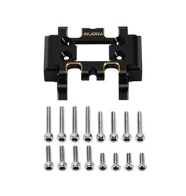 INJORA INJASC32-03BK REDCAT ASCENT-32 BRASS SKID PLATE (BLACK) (8.4G EA)