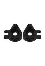 INJORA INJASC32-06BK REDCAT ASCENT-32 BRASS STEERING KNUCKLES (BLACK) (2) (5.4G EA)