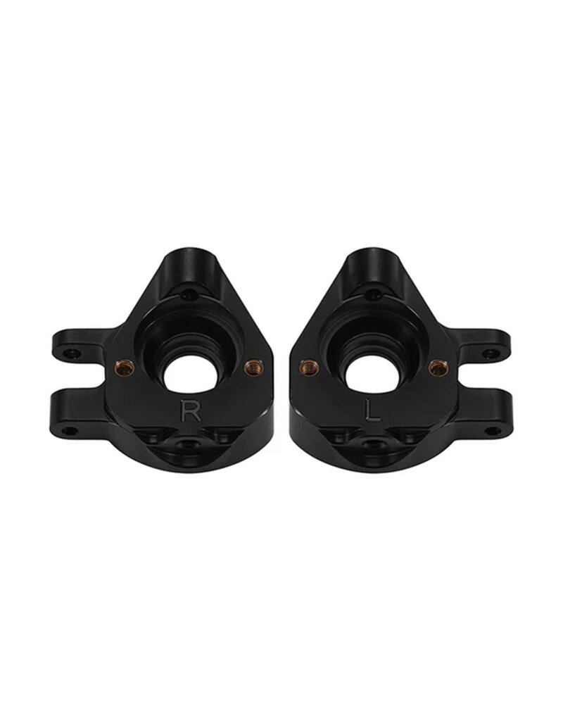 INJORA INJASC32-06BK REDCAT ASCENT-32 BRASS STEERING KNUCKLES (BLACK) (2) (5.4G EA)