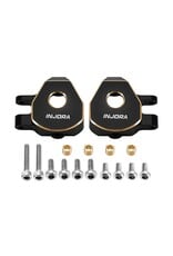 INJORA INJASC32-06BK REDCAT ASCENT-32 BRASS STEERING KNUCKLES (BLACK) (2) (5.4G EA)