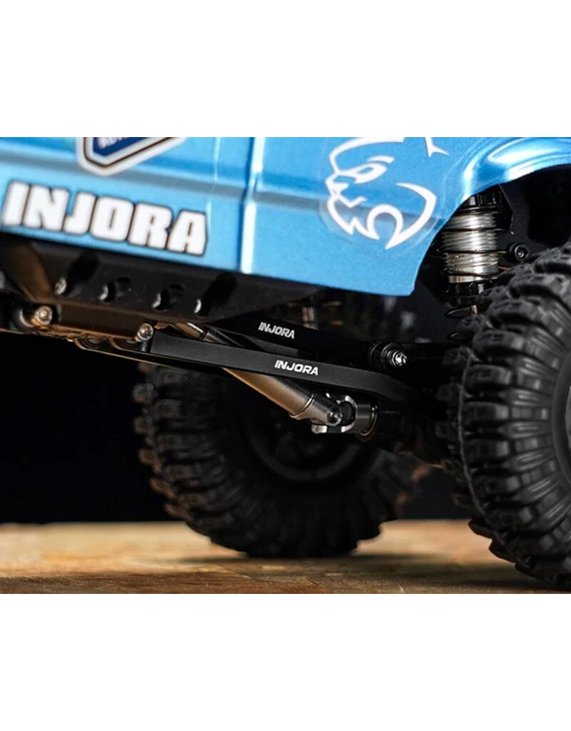 INJORA INJASC32-04BK REDCAT ASCENT-32 ALUMINUM HIGH CLEARANCE SUSPENSION LINKS SET (BLACK)