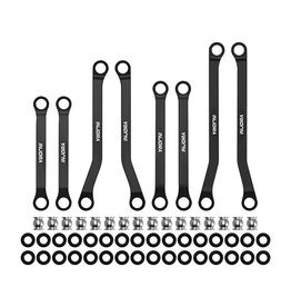 INJORA INJASC32-04BK REDCAT ASCENT-32 ALUMINUM HIGH CLEARANCE SUSPENSION LINKS SET (BLACK)