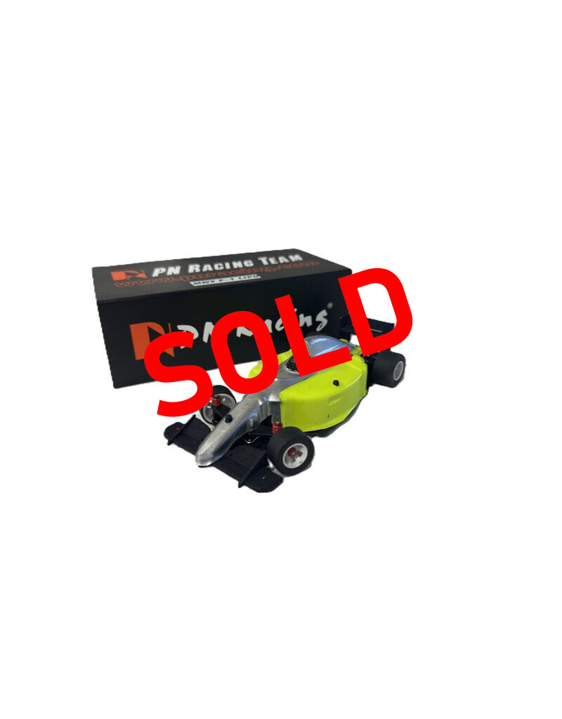 MWX PERFORMANCE ***SOLD*** MTU2506006 USED MWX FORMULA 1 FULLY BUILT W/ 2 LEXAN BODIES: FLUORESCENT YELLOW/GRAY