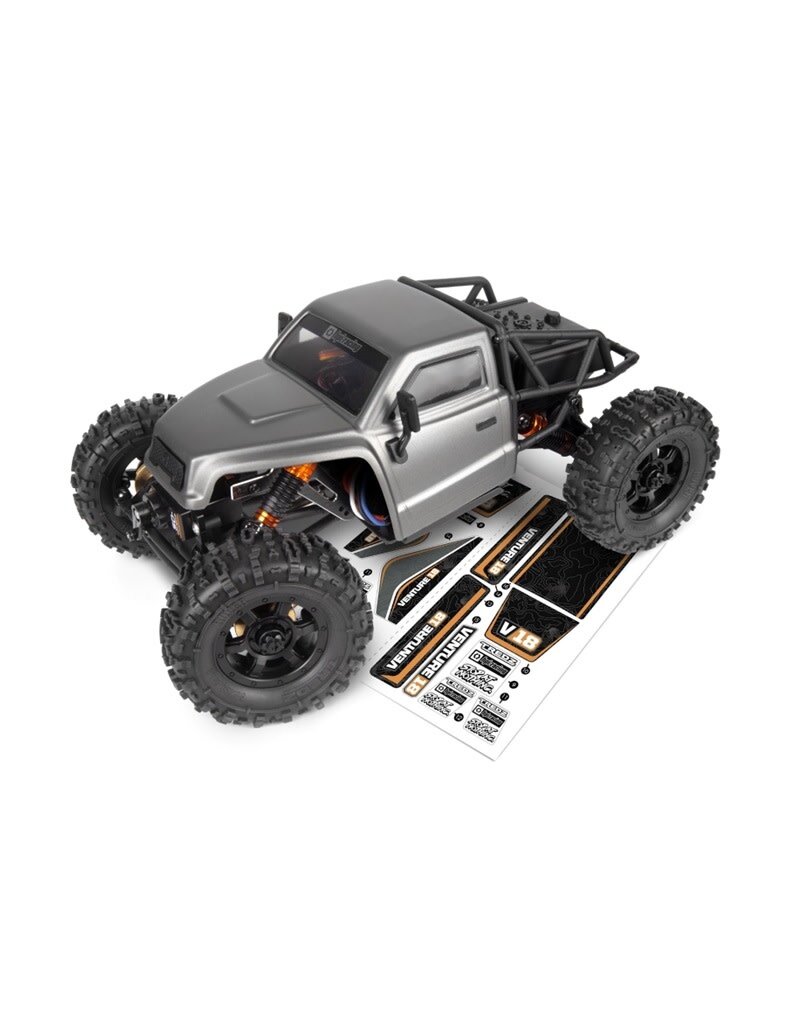 HPI RACING HPI160808 HPI RACING VENTURE18 CC FLUX COMPETITION CRAWLER - GUNMETA