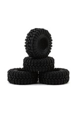 INJORA INJYQT-1314 1.3" KING TREKKER MICRO ROCK CRAWLER TIRES (4) (70MM OD) (S5) W/FOAM INSERTS