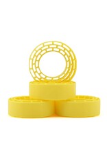 INJORA INJYQT-1370YE 1.3" MICRO CRAWLER TIRES SILICONE RUBBER INSERTS (68-72MM) (SUPER SOFT) (4)