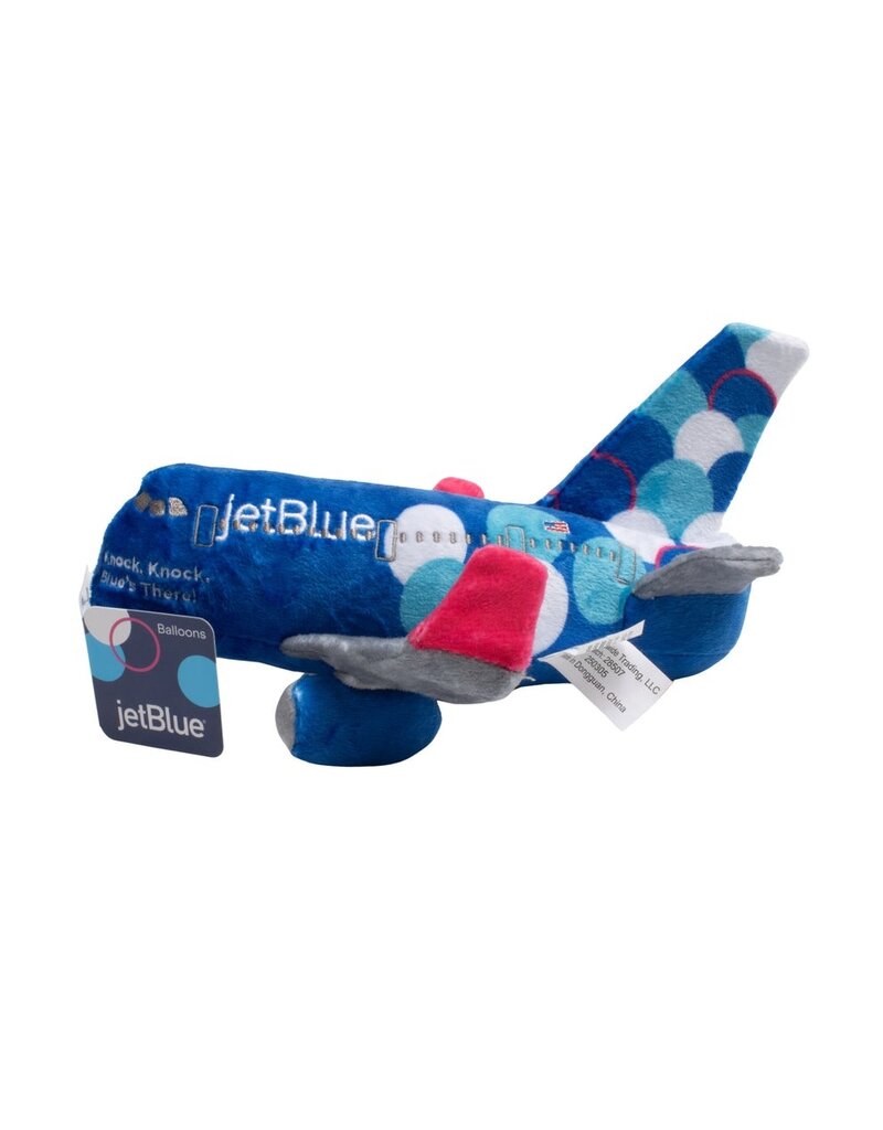 DARON WORLDWIDE MT027-1 JET BLUE PLUSH AIRCRAFT