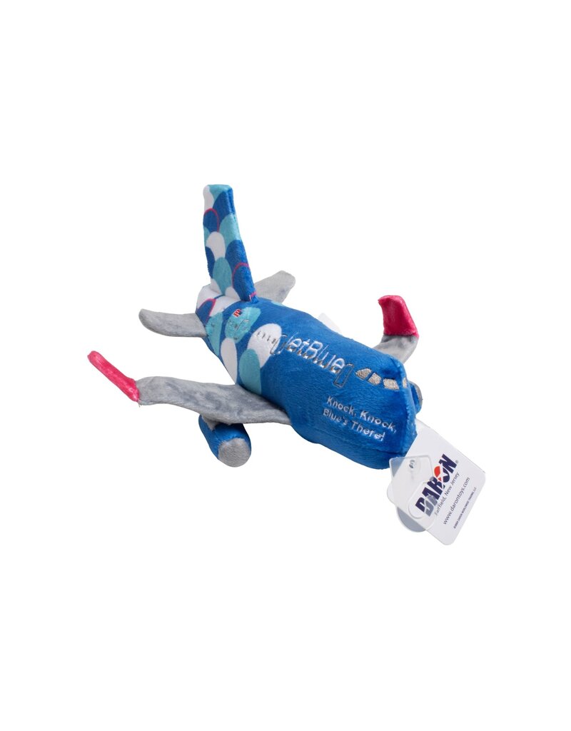 DARON WORLDWIDE MT027-1 JET BLUE PLUSH AIRCRAFT