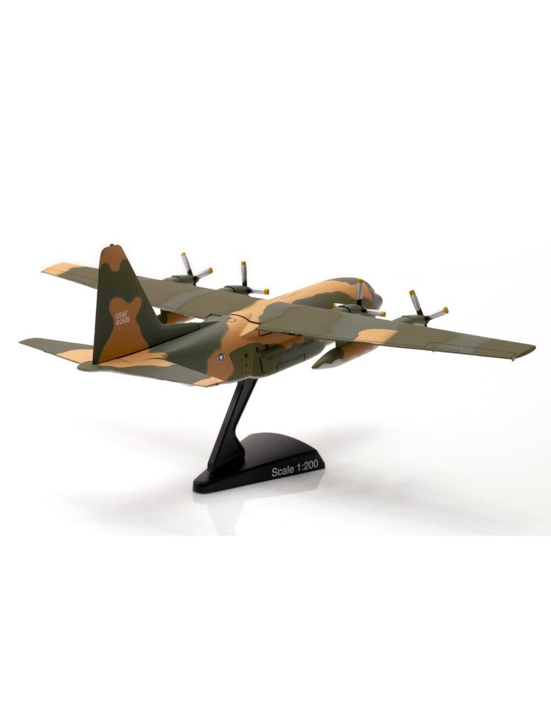 POSTAGE STAMP PS5330-6 C-130 HERCULES SEA CAMO "LITTLE ROCK" AFB