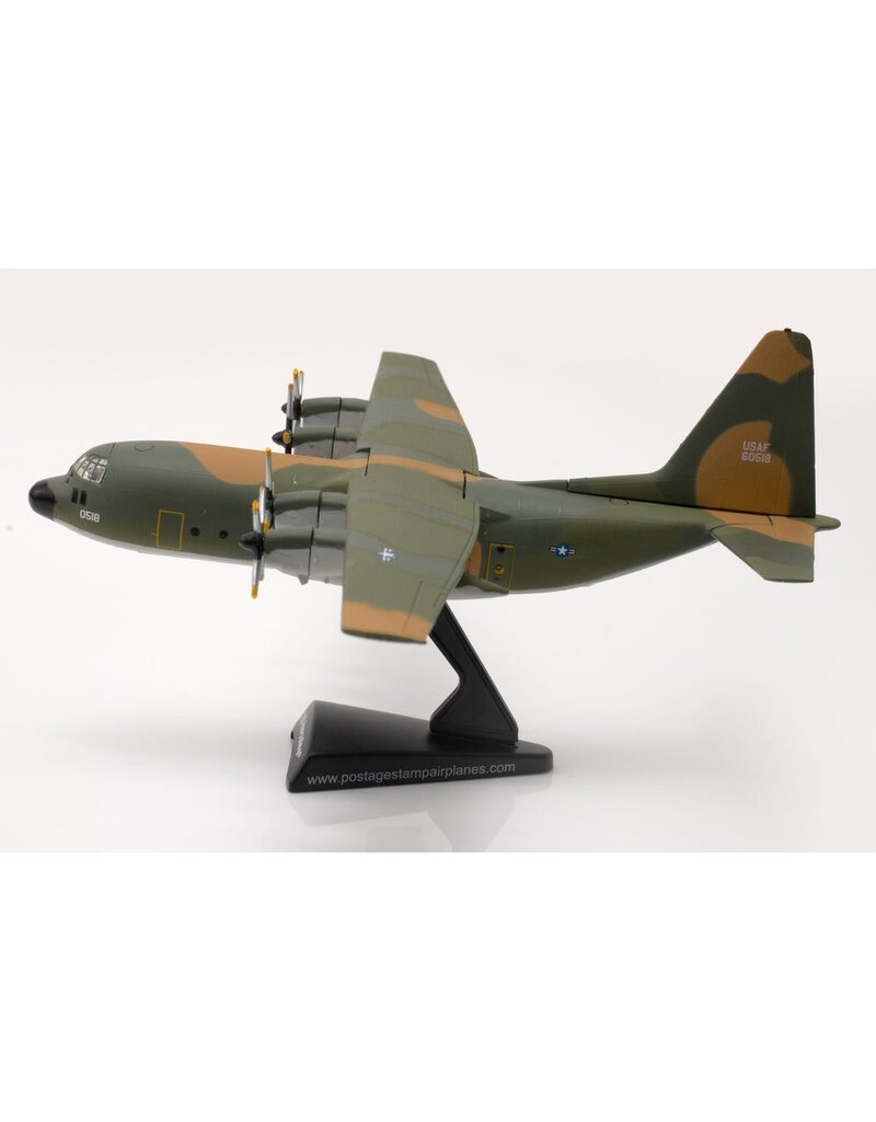 POSTAGE STAMP PS5330-6 C-130 HERCULES SEA CAMO "LITTLE ROCK" AFB