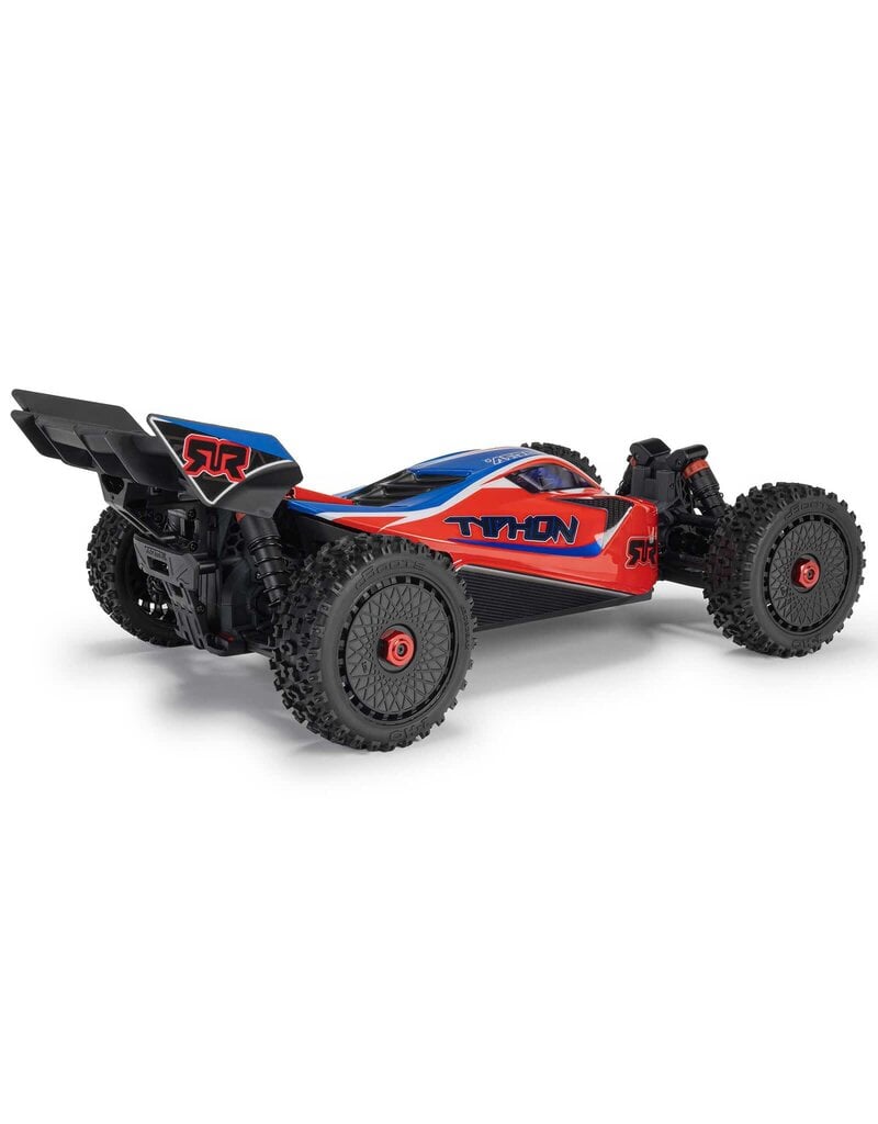 ARRMA ARA4306V4T3 1/8 TYPHON 223S DSC 4X4 RTR BRUSHLESS BUGGY, RED