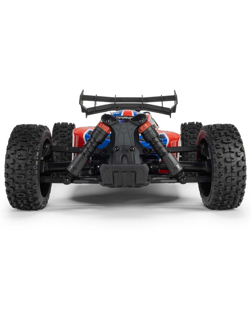 ARRMA ARA4306V4T3 1/8 TYPHON 223S DSC 4X4 RTR BRUSHLESS BUGGY, RED
