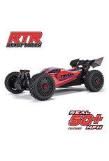 ARRMA ARA4306V4T3 1/8 TYPHON 223S DSC 4X4 RTR BRUSHLESS BUGGY, RED