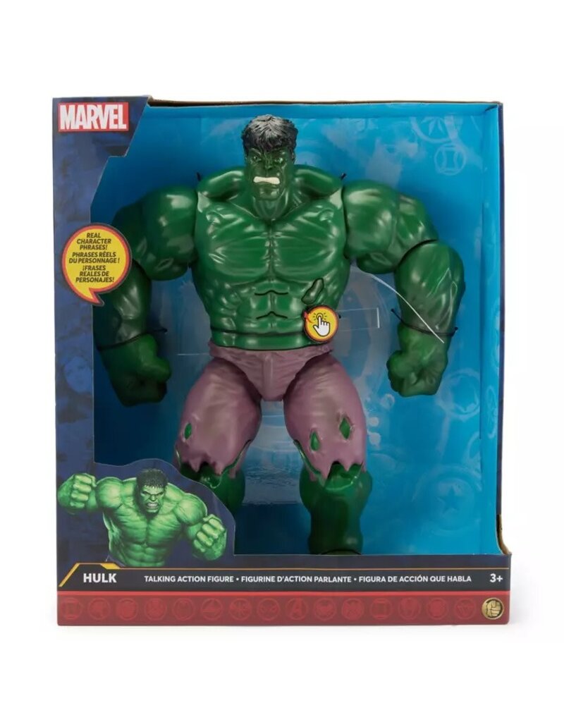 DISNEY DISNEY HULK 14 1/2'' TALKING ACTION FIGURE