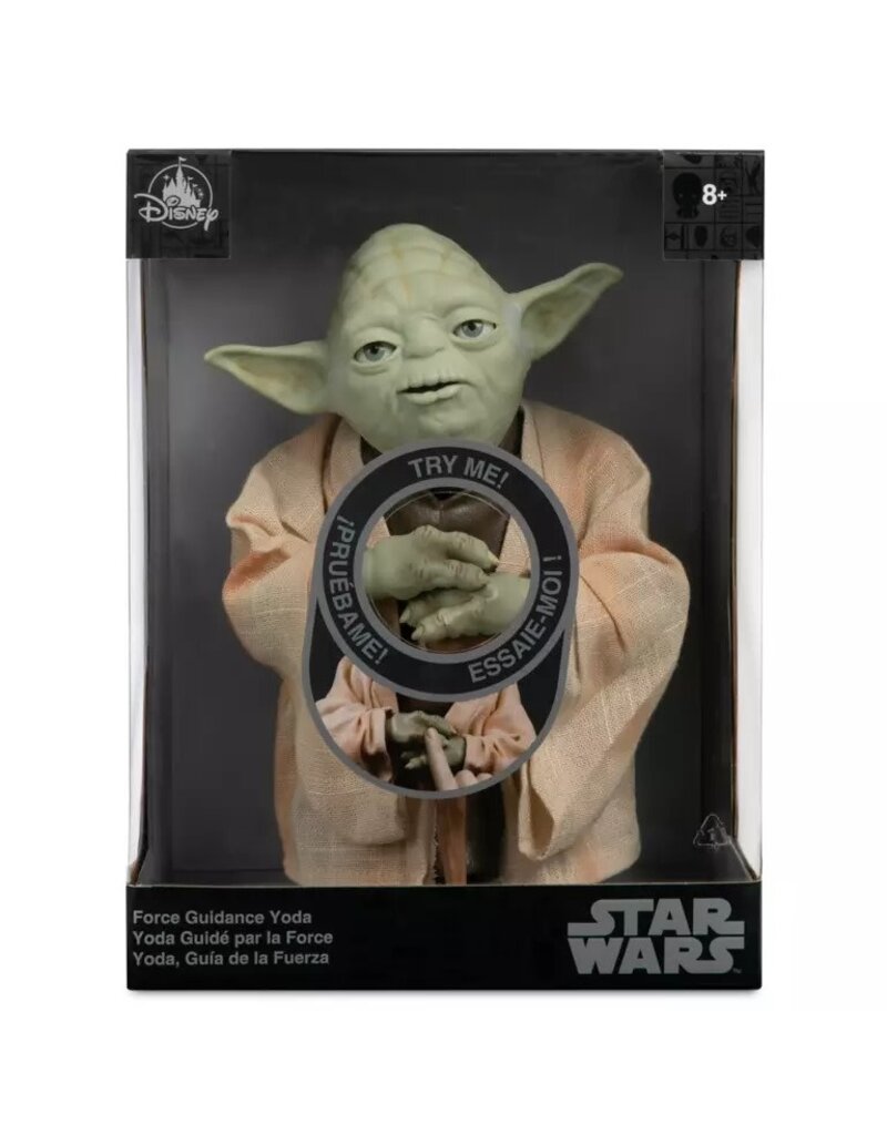 DISNEY DISNEY YODA 10'' FORCE GUIDANCE TALKING ACTION FIGURE STAR WARS