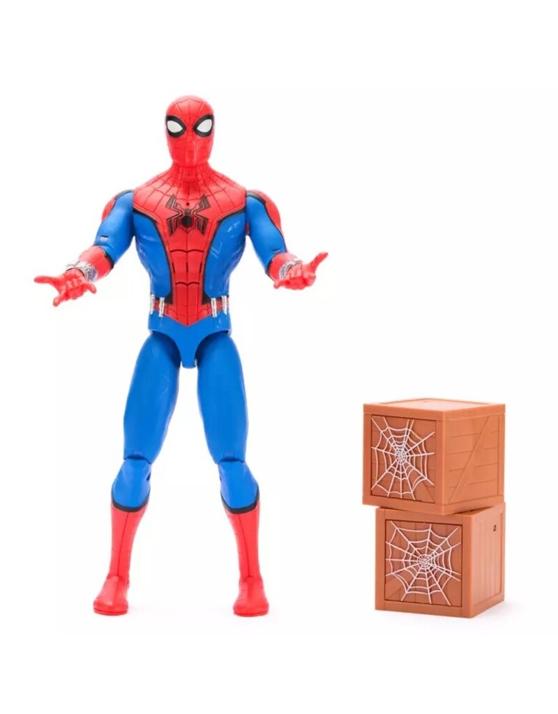 DISNEY DISNEY SPIDER-MAN 13'' ACTION FIGURE WITH INTERACTIVE CRATES