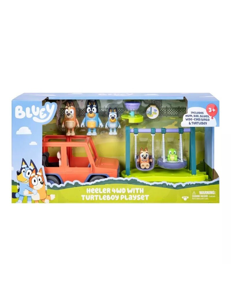 BLUEY FV13525 BLUEY TURTLEBOY BUNDLE DOLL PLAYSET
