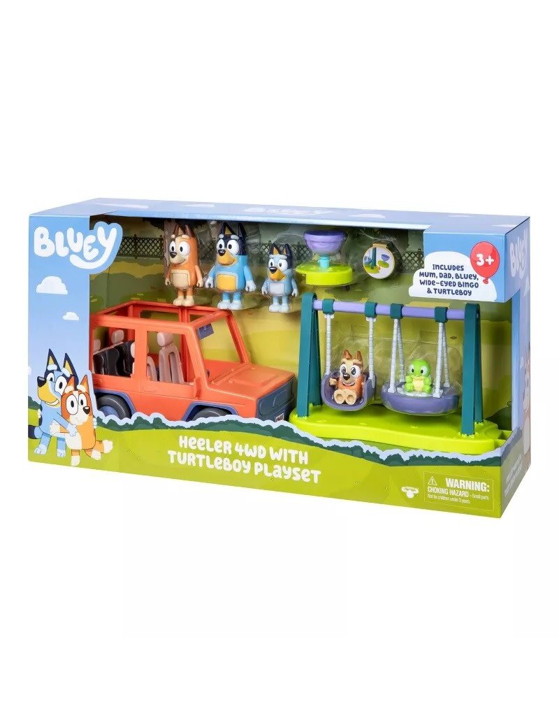 BLUEY FV13525 BLUEY TURTLEBOY BUNDLE DOLL PLAYSET