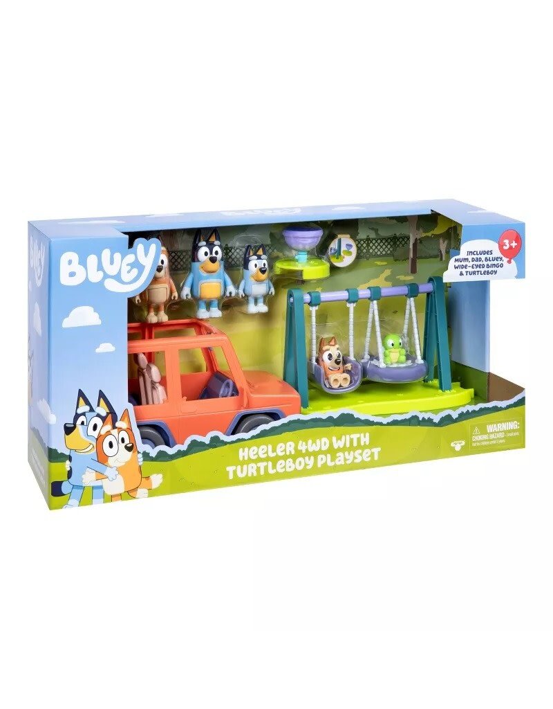 BLUEY FV13525 BLUEY TURTLEBOY BUNDLE DOLL PLAYSET