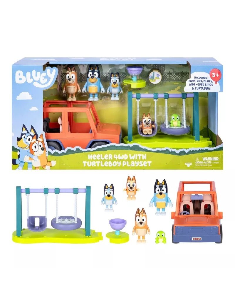 BLUEY FV13525 BLUEY TURTLEBOY BUNDLE DOLL PLAYSET