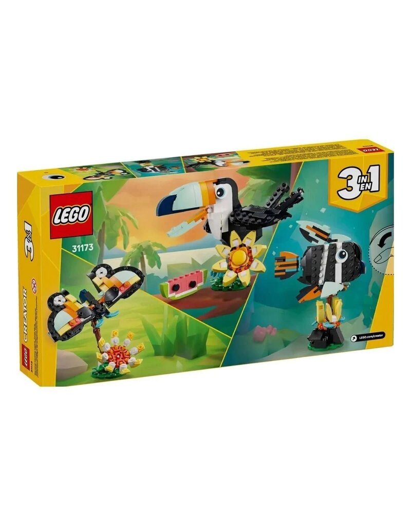 LEGO LEGO 31173 CREATOR 3 IN 1 WILD ANIMALS TROPICAL TOUCAN