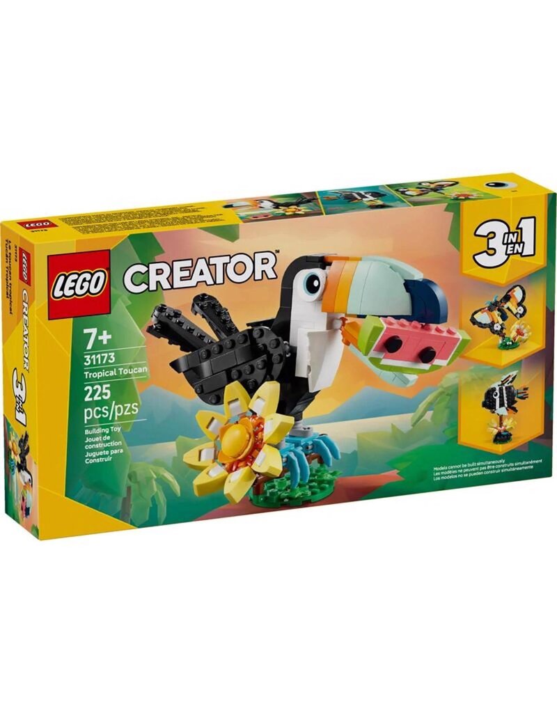 LEGO LEGO 31173 CREATOR 3 IN 1 WILD ANIMALS TROPICAL TOUCAN