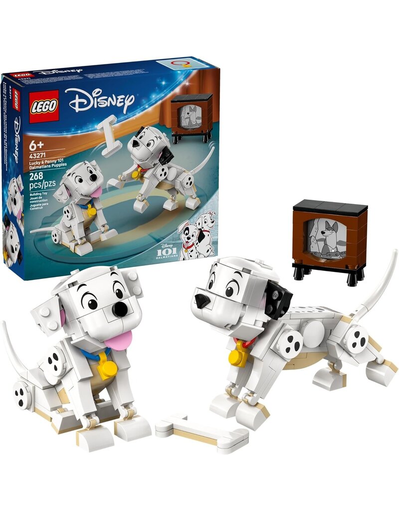 LEGO LEGO 43271 DISNEY LUCKY & PENNY 101 DALMATIONS PUPPIES