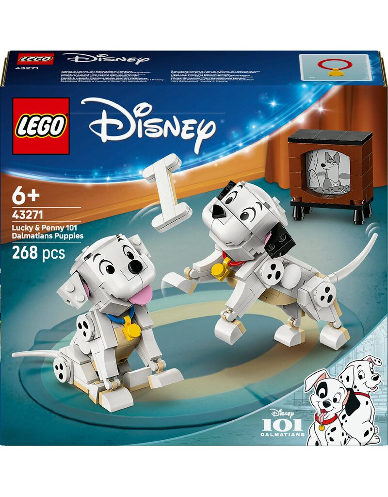 LEGO LEGO 43271 DISNEY LUCKY & PENNY 101 DALMATIONS PUPPIES