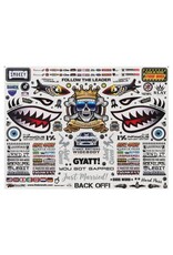 FIRE BRAND RC FBR1SCLDTL533 SPONSOR LOGOS 7 DECAL SHEET (8.5X11")